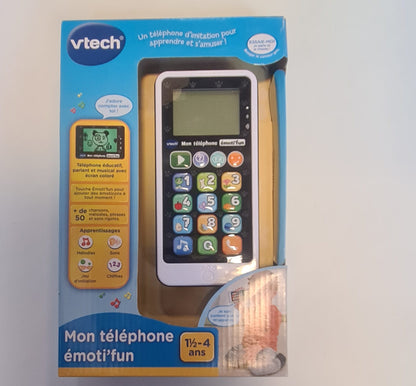 Vtech Emoti'fun 80-603785 telefon interactiv - limba franceza