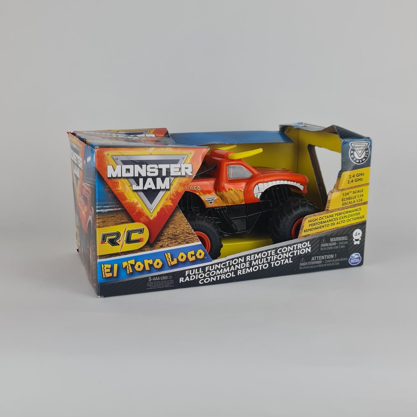 Masinuta Monster Jam RC - El Toro Loco, 1:24